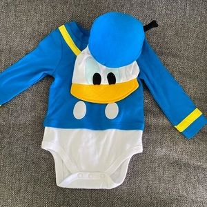 Disney Baby Donald Duck Onesie with Hat